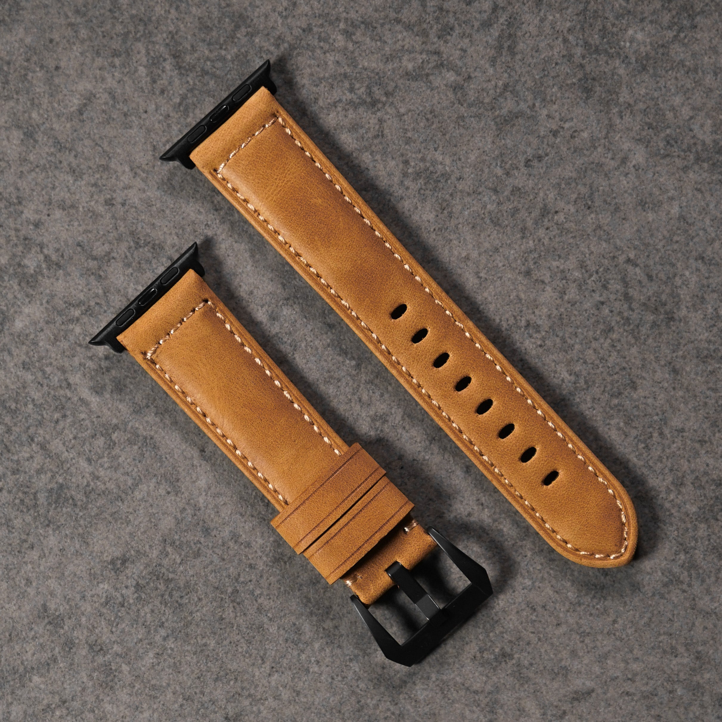 Leather Apple Watch Strap - Classic by Bullstrap