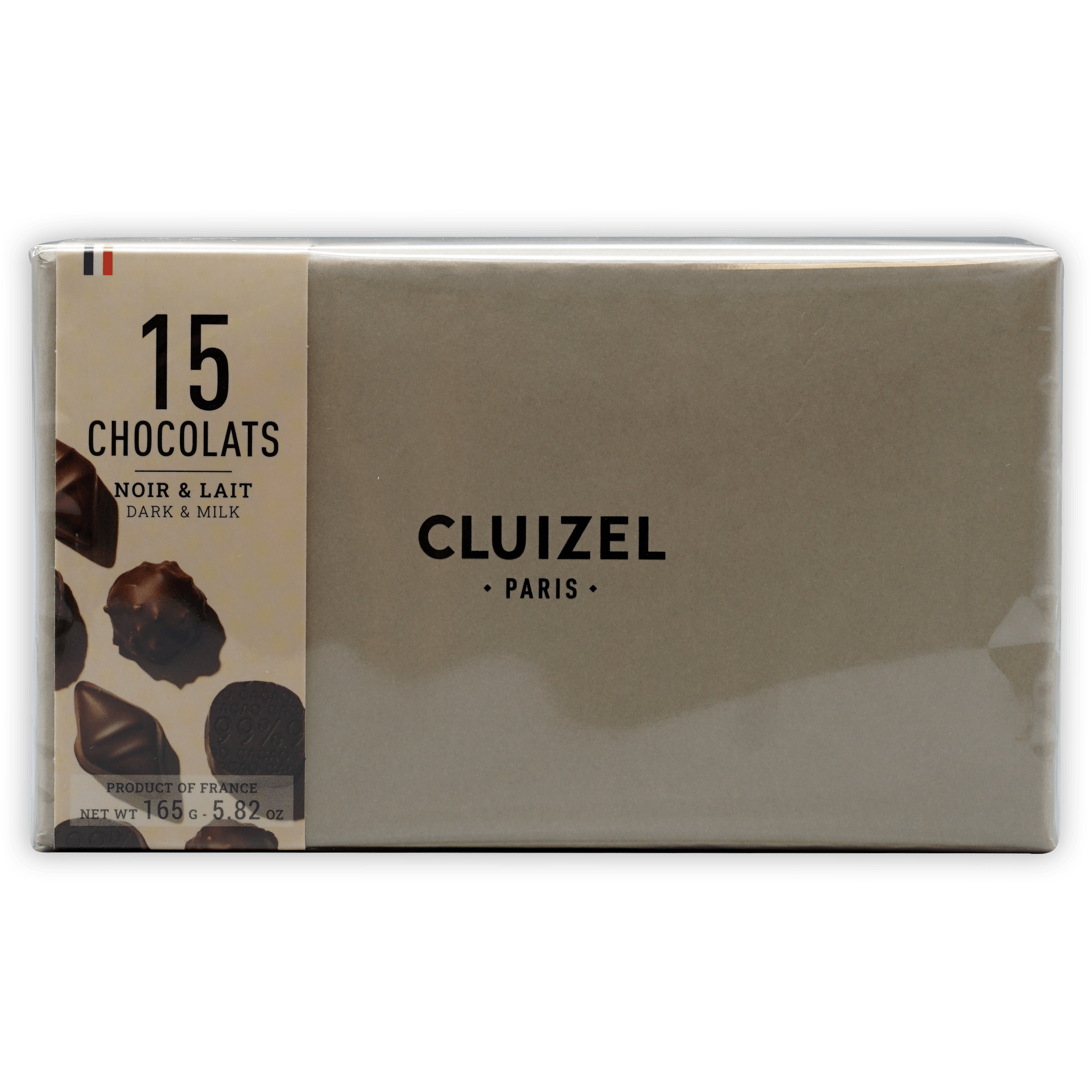 Michel Cluizel 15-Piece Chocolate Bon Bons Gift Box (Mixed) by Bar & Cocoa-image-1