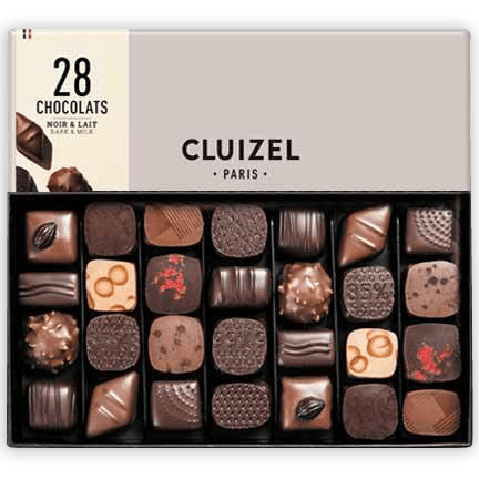 Michel Cluizel 28-Piece Chocolate Bon Bons Gift Box (Mixed) by Bar & Cocoa