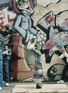 1970's graffiti wall