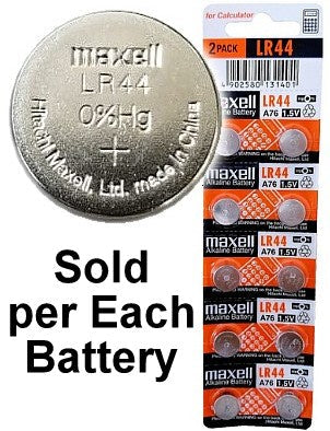 Maxell Batteries LR41 (192, AG3) Alkaline Button Size Battery, On Tear –  Batteries and Butter