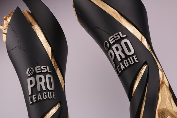 Two ESL Pro League custom trophies