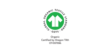 GOTS Logo - Certified Organic by Oregon Tilth OT-007086