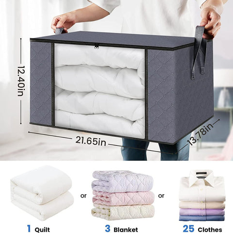 Foldable Blanket Storage Bags (6-pack)