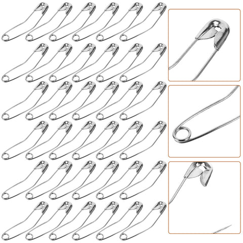 Curved Safety Pins 200pcs