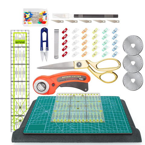 42-Piece Quilting Kit: Start Your Quilting Journey Right – Mrs Quilty