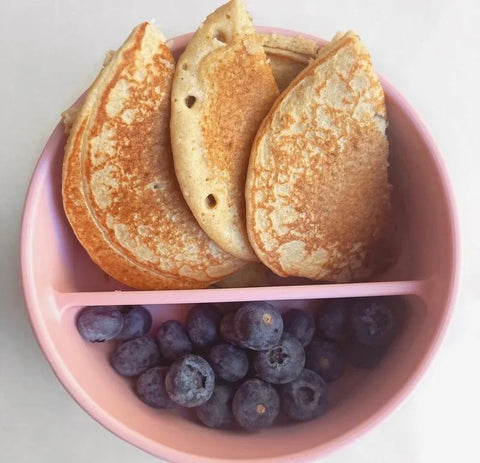 Banana Pancake with Blueberries