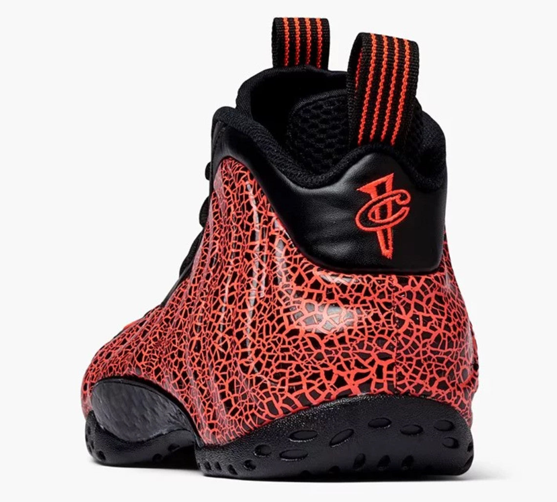 foamposite one cracked lava