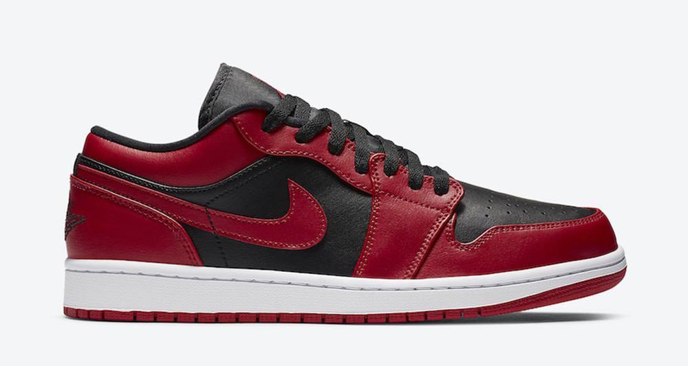 Men's Nike Air Jordan Retro 1 Low 'Reverse Bred' 553558 606