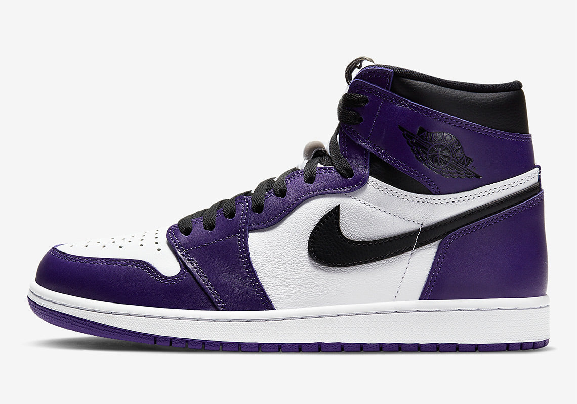 Mens Nike Air Jordan Retro 1 High Og Court Purple 20 555088 500