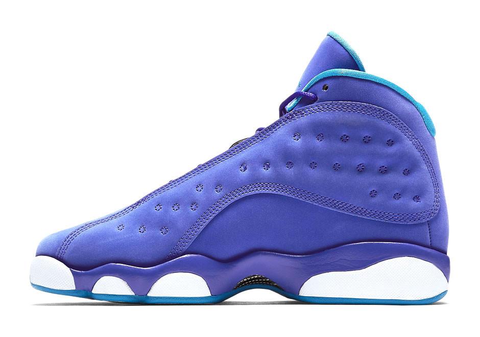 jordan retro 13 purple grade school