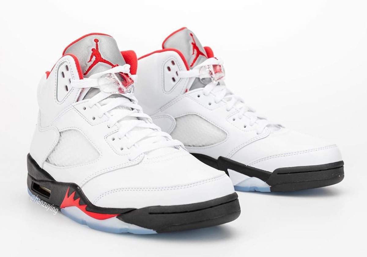 jordan retro 5 red mens