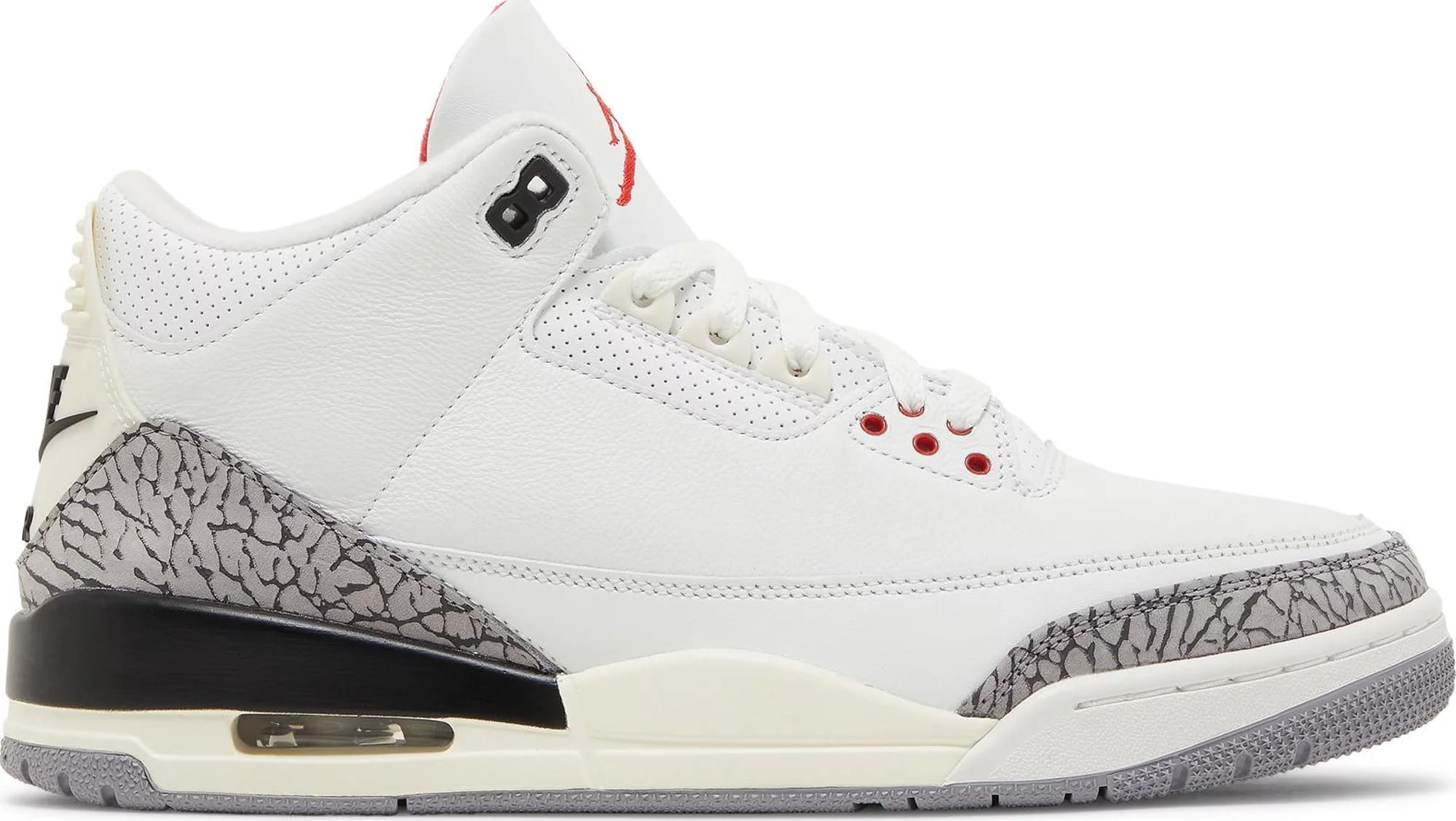 Men's Nike Air Jordan Retro 3 'White Cement Reimagined' DN3707 100