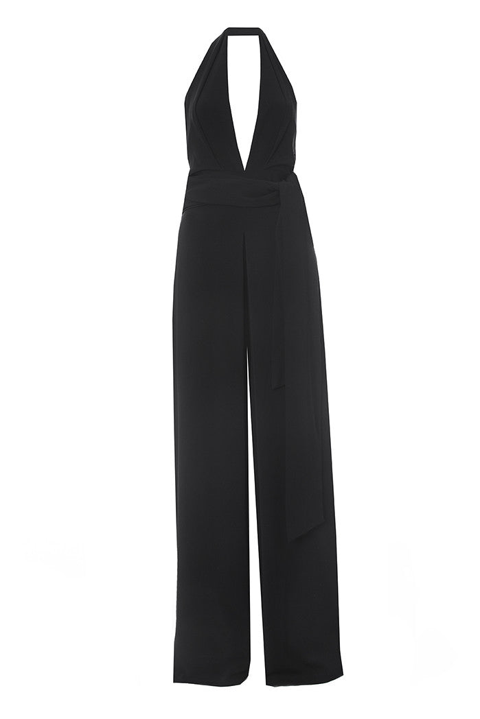 Award Winning Magdalena Jumpsuit in Black | Misha Nonoo