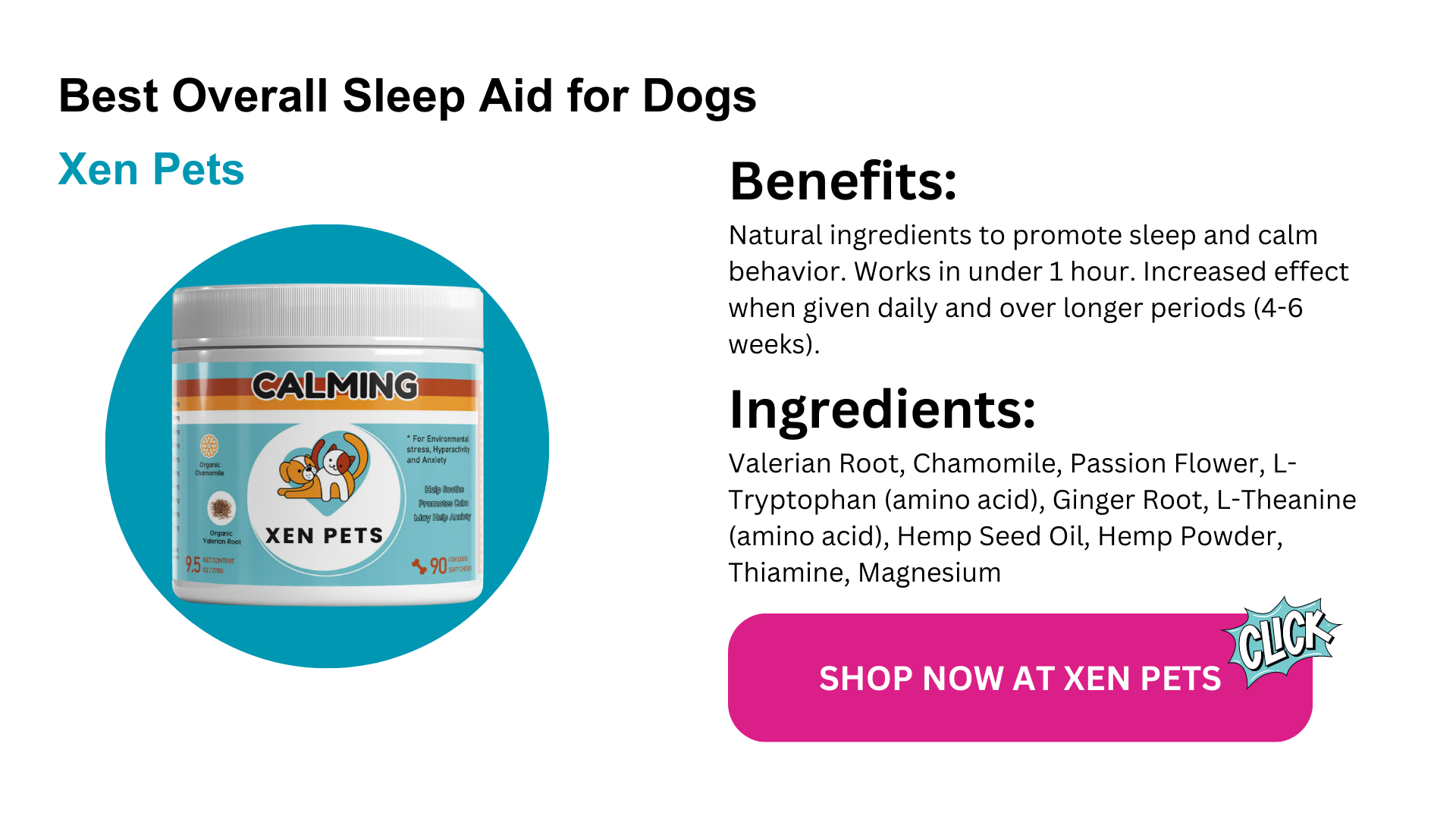The Best Sleep Aid For Dogs: Types, Side Effects & More – Xen Pets