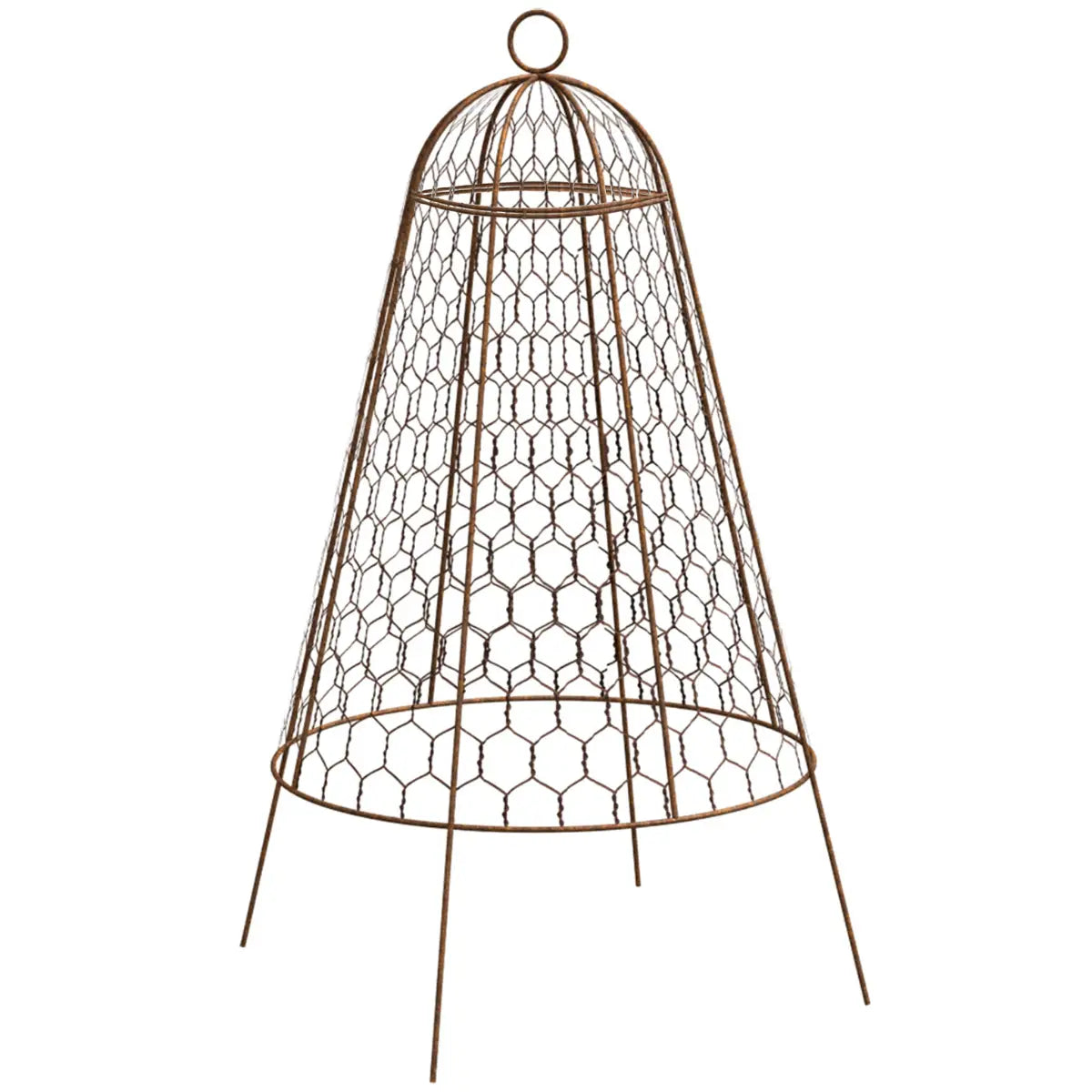 Rustic Wire Garden Cloches | Set of 6