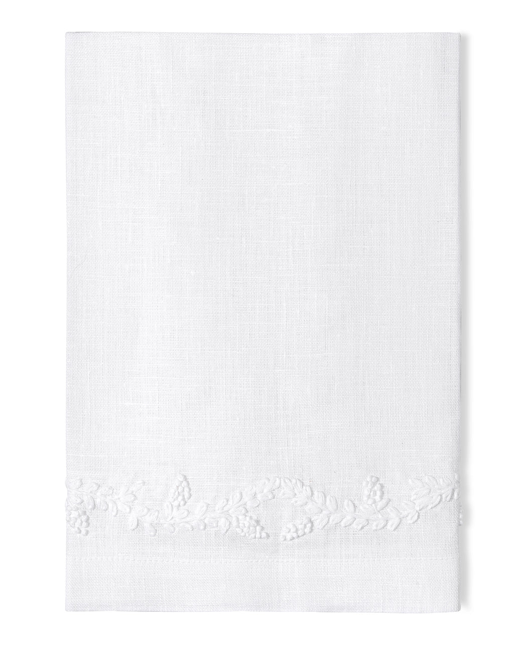 White Prism Vine Linen Cocktail Napkin