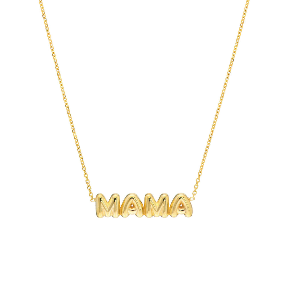 Gold Mama Bubble Necklace