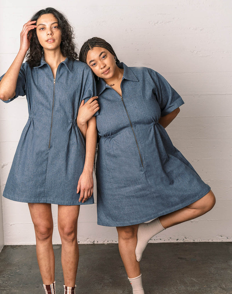 Noble Adult Denim Utility Dress