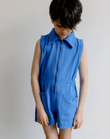 Noble Organic Tank Suit in French Blue