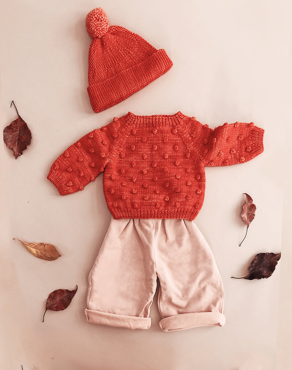 Misha & Puff Sweater in Hot Red