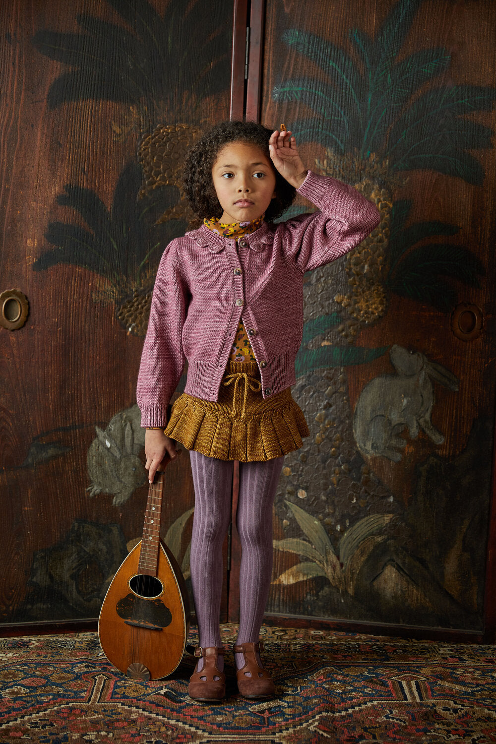 30％OFF misha&puff セーター antique rose 18-24m - ベビー服(女の子 