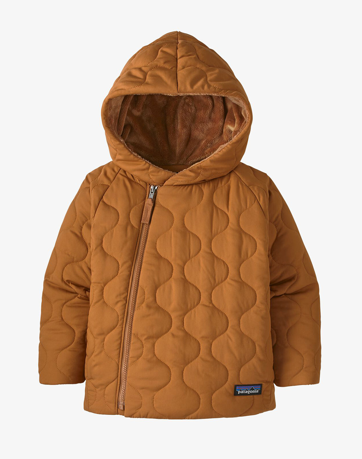 Patagonia Baby Quilted Puff Jacket in Umber Brown