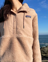 Patagonia Women's Shelled Retro-X® Fleece Pullover in Shroom Taupe