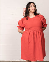 Noble Organic Adult Franny Dress in Paprika