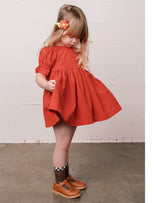 Noble Organic Franny Dress in Paprika