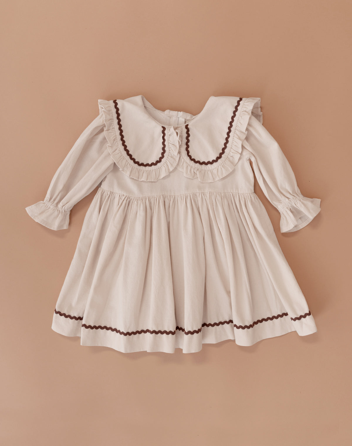 Image of Noble Organic Cindy Lou Dress in Oat Milk