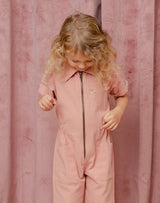 Noble Organic Utility Suit in Dusty Rose