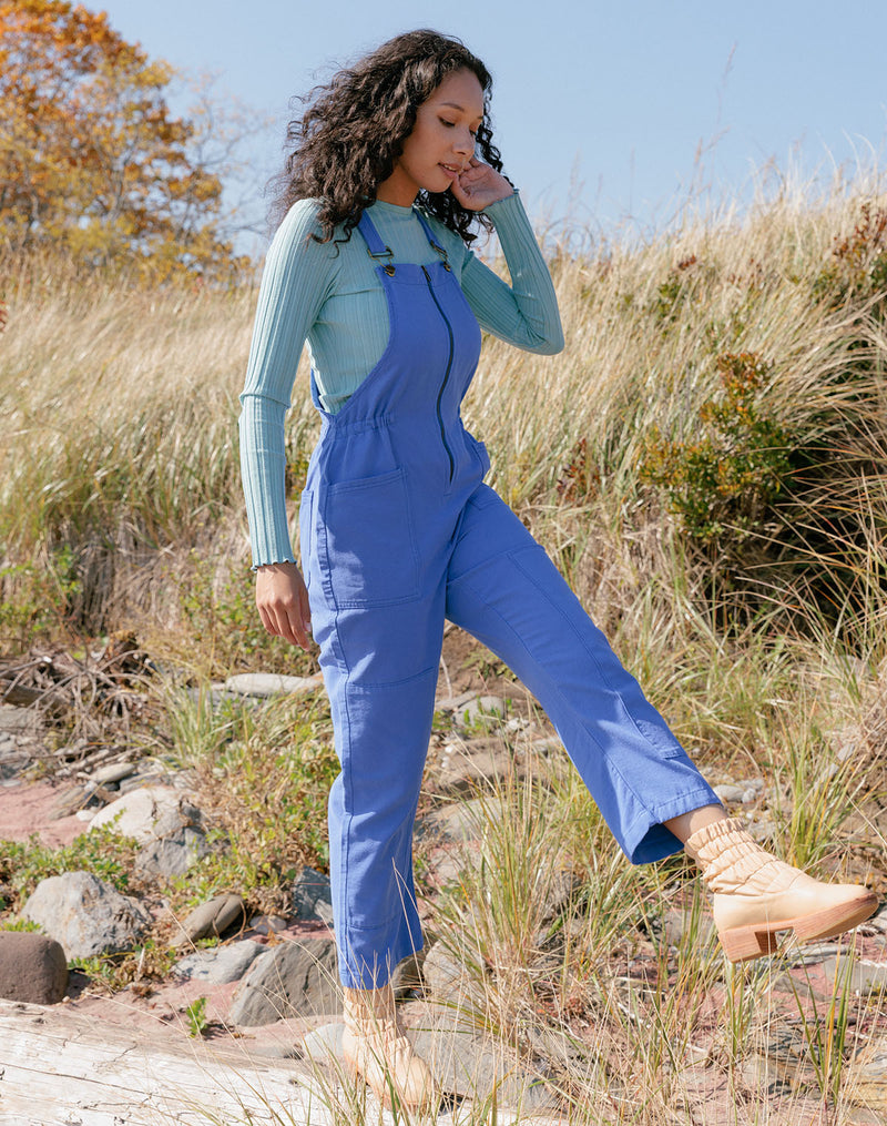 Noble Adult Overalls in French Blue