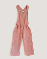 Noble Organic Overalls in Dusty Rose