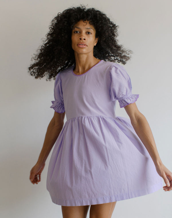 Noble Organic Adult Franny Dress in Lavender