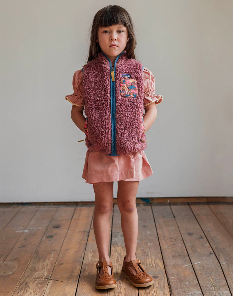 Patagonia Baby Retro-X Vest in Light Star Pink