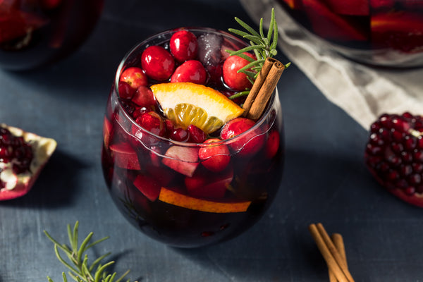 GINGER CRANBERRY WINE COCKTAIL