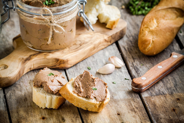 Pate with Apples and Red Wine recipe