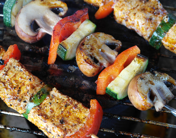 grilled vegetables for football and wine pairings
