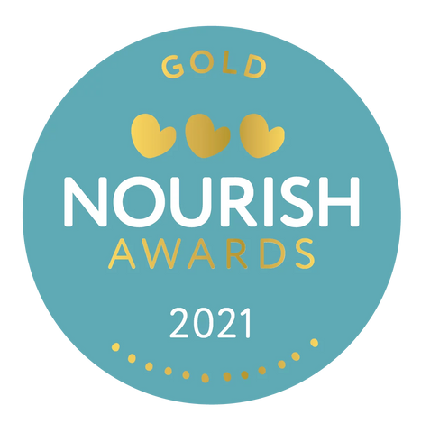 Nourish Award Gold Logo