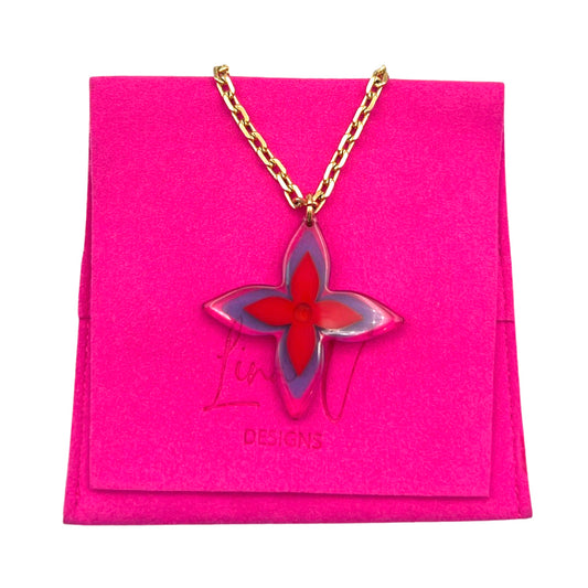 Repurposed LV Flower Pendant – Luxia Collection