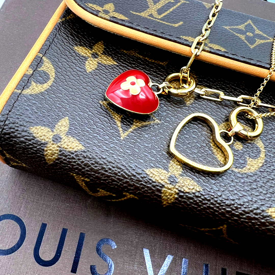 Borse Louis vuitton in Pelle Rosso  28676387