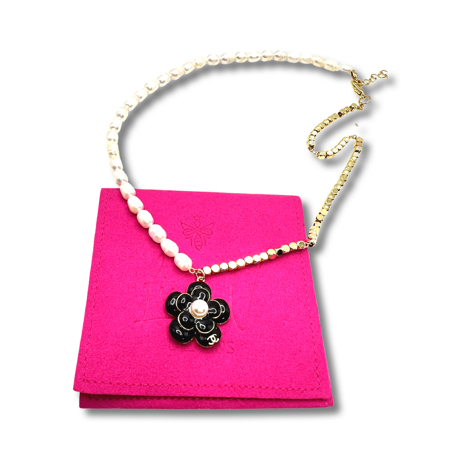Repurposed Picola Mini Chanel Necklace