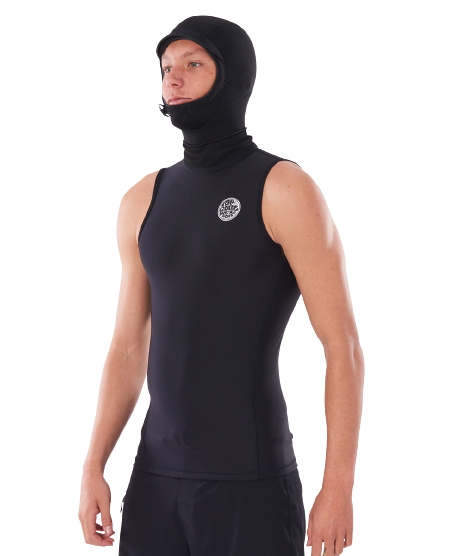 Mens Polypro Vest with 2mm Hood – XCEL Wetsuits Canada