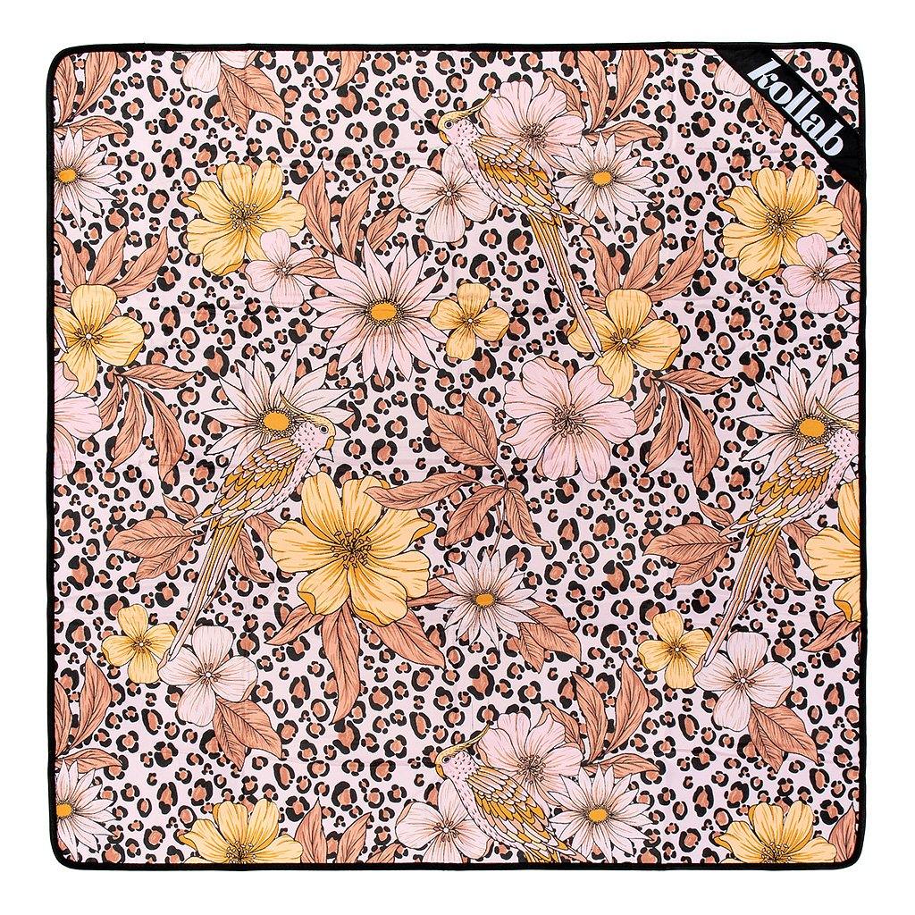 Mini Mat Leopard Floral