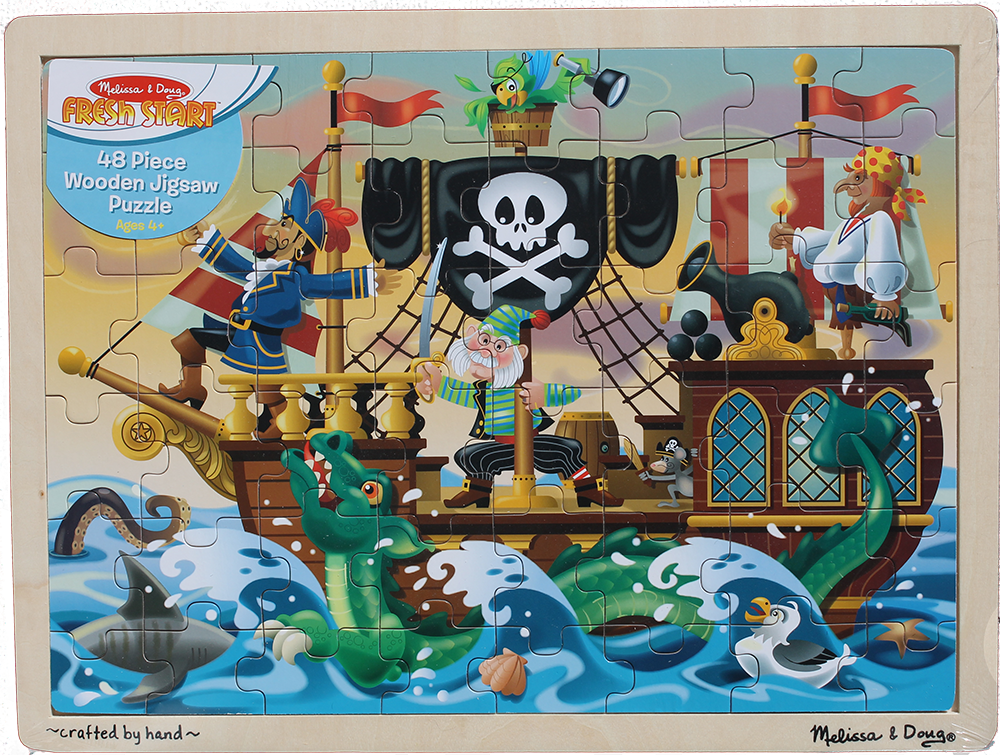 melissa and doug pirate puzzle