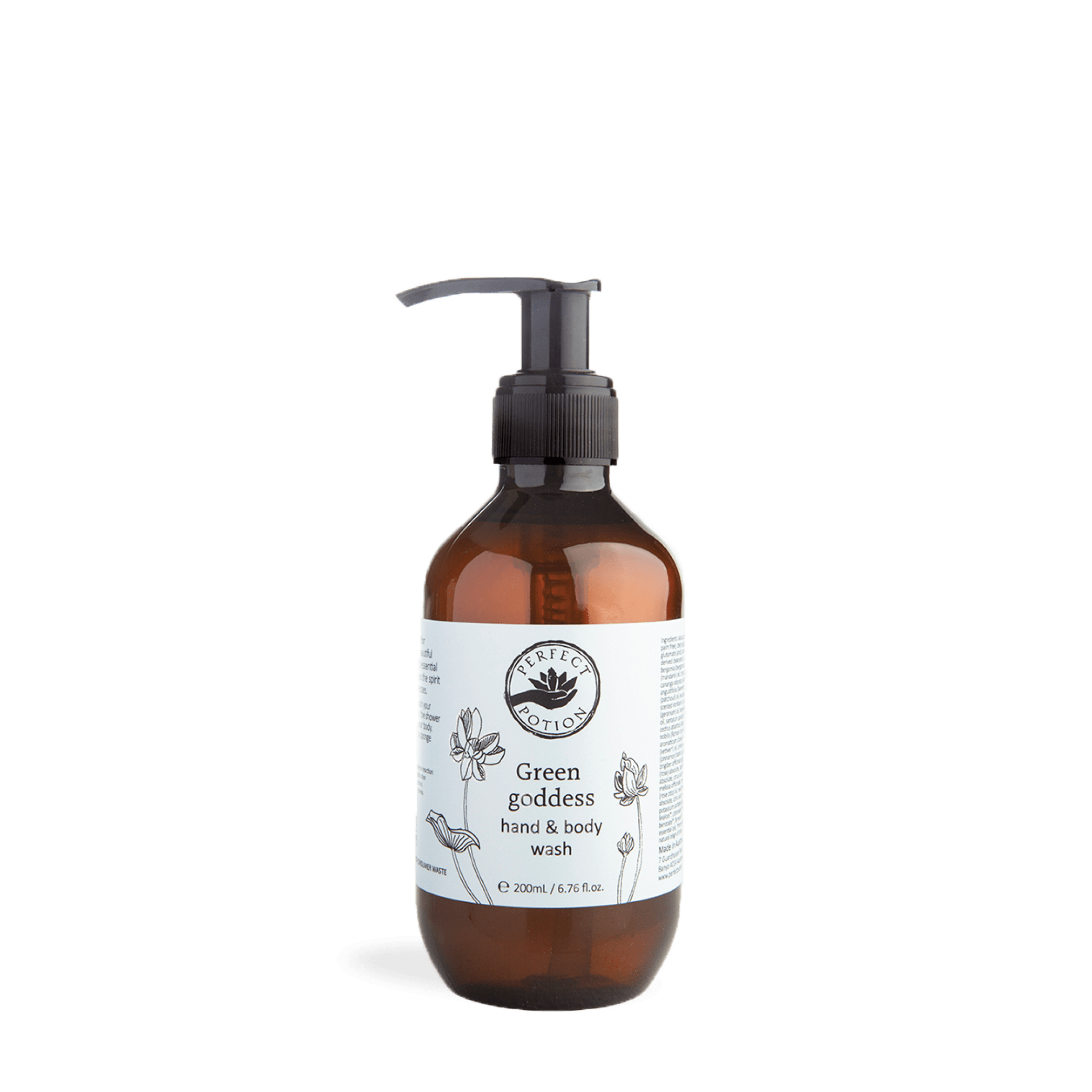 Green Goddess Hand & Body Wash 200mL