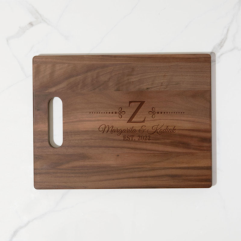 How to Make a Personalized Cutting Board - The Crafty Blog Stalker