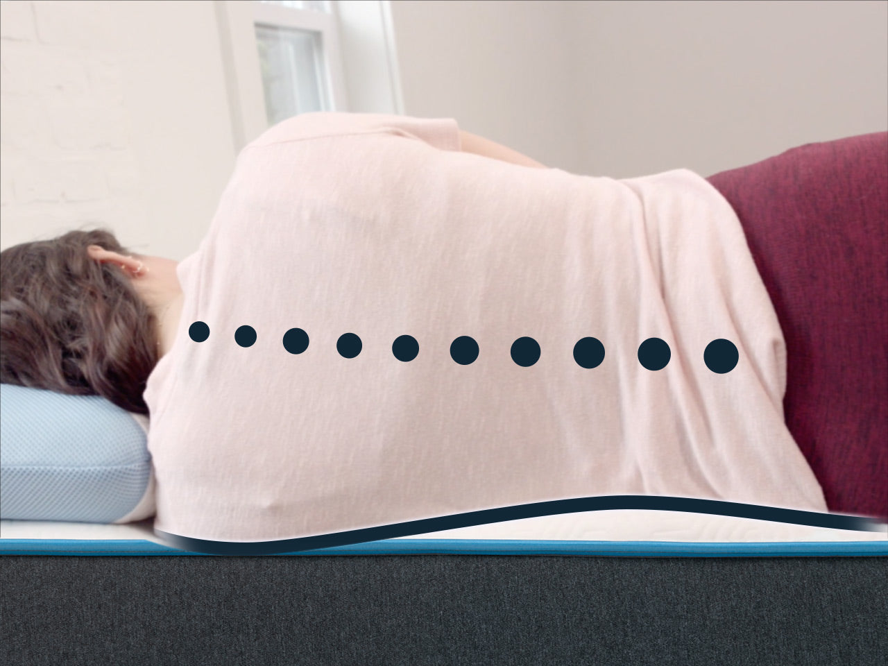 Adapts to Your Shape and Sleep Position