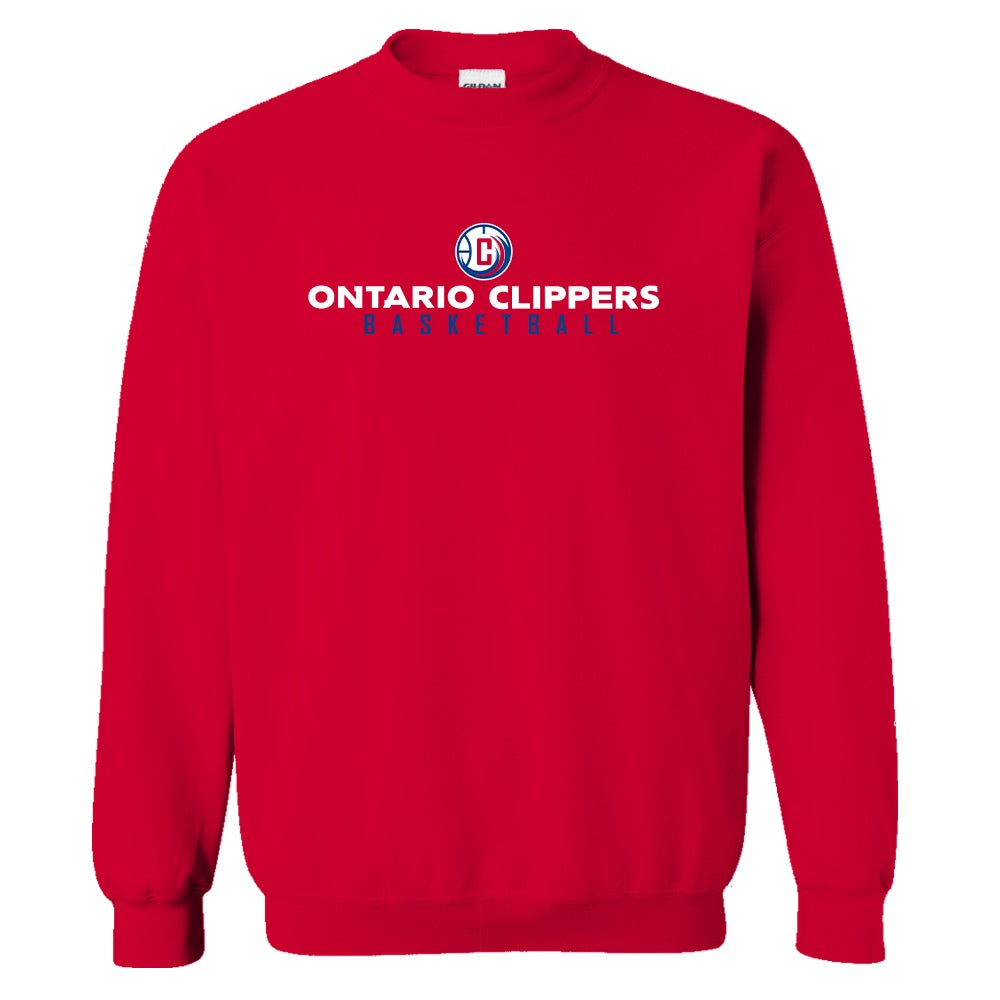 Monster Digital NBA G League Ontario Clippers Net Design Men's Tri-Blend T-Shirt Vintage Red / XXL